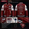 South Carolina State University 1896 Garnet Heritage Leather Jacket